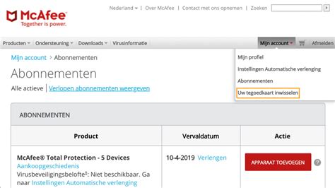 mcafee.com/activate nederlands|mcafee activeren met code.
